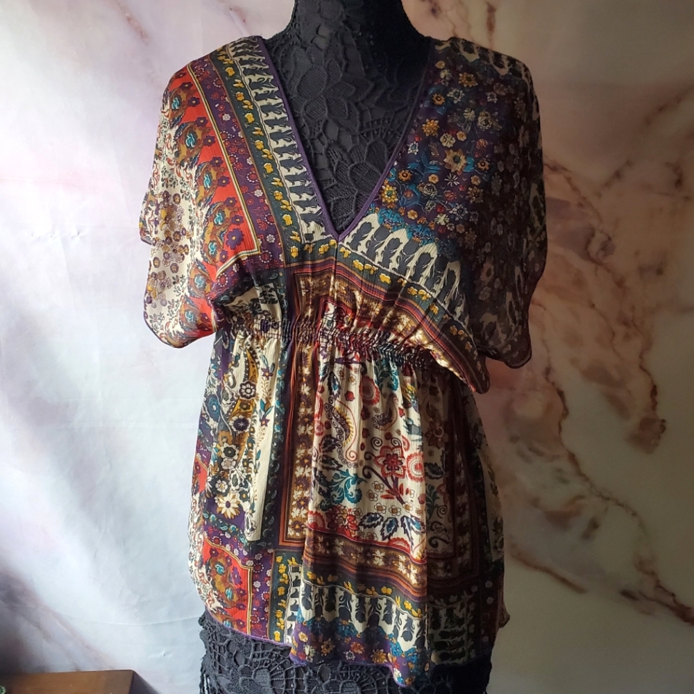 Passport Sheer Boho Blouseβ